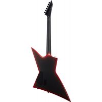 Ltd LTD EXL Black Metal Red Burst Satin - Vue 2